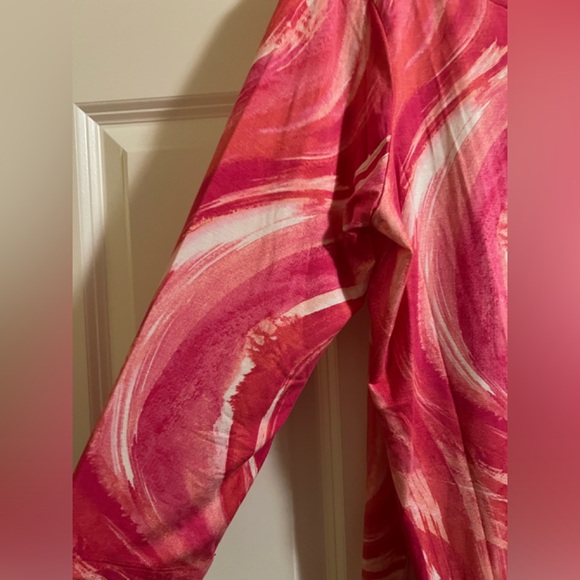 NWOT belle by Kim Graver colorful top. Size L - Picture 5 of 7